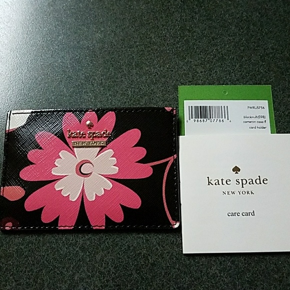Kate Spade Handbags - Kate Spade Cameron "Casa Flora" Card Holder